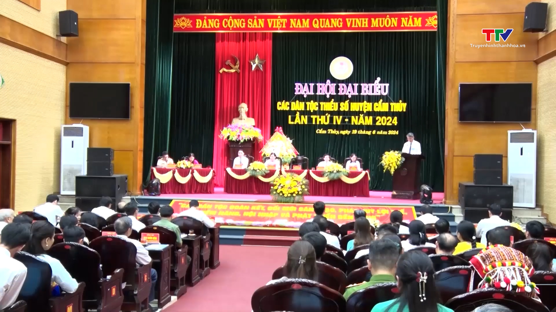 Đại hội đại biểu các dân tộc thiểu số huyện Cẩm Thủy lần thứ IV năm 2024- Ảnh 1.