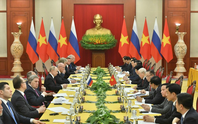 Tổng thống Liên bang Nga Vladimir Putin kết thúc tốt đẹp chuyến thăm cấp Nhà nước tới Việt Nam- Ảnh 4.