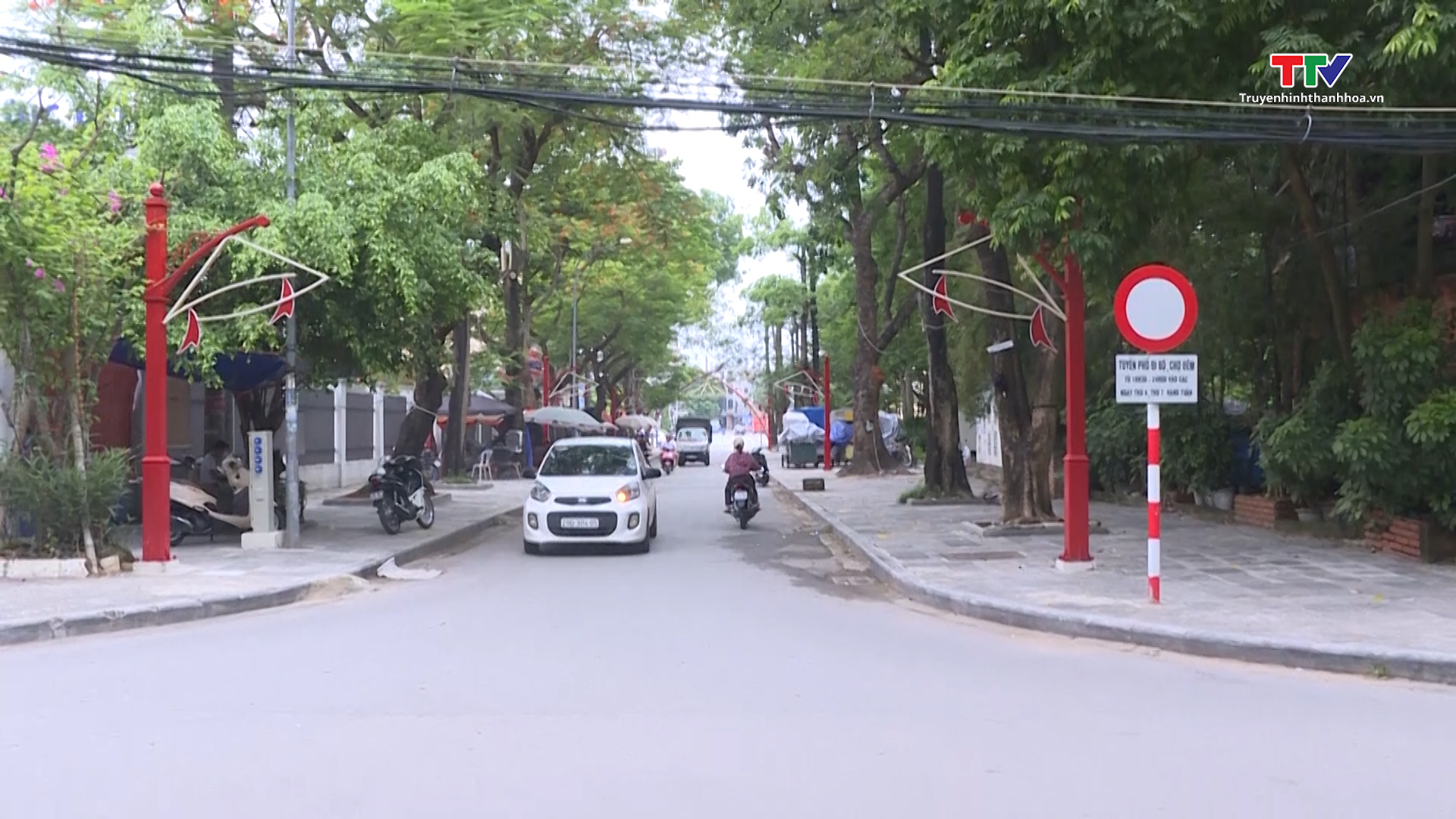 Thành phố Thanh Hoá hoàn thiện hạ tầng giao thông Dự án phố đi bộ Phan Chu Trinh- Ảnh 1.
