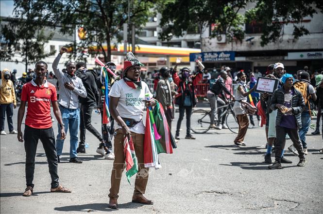 Kenya triển khai quân đội để ứng phó với các cuộc biểu tình- Ảnh 1.