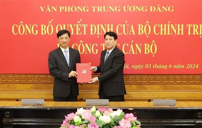 Thượng tướng Nguyễn Duy Ngọc giữ chức Chánh Văn phòng Trung ương Đảng- Ảnh 1.