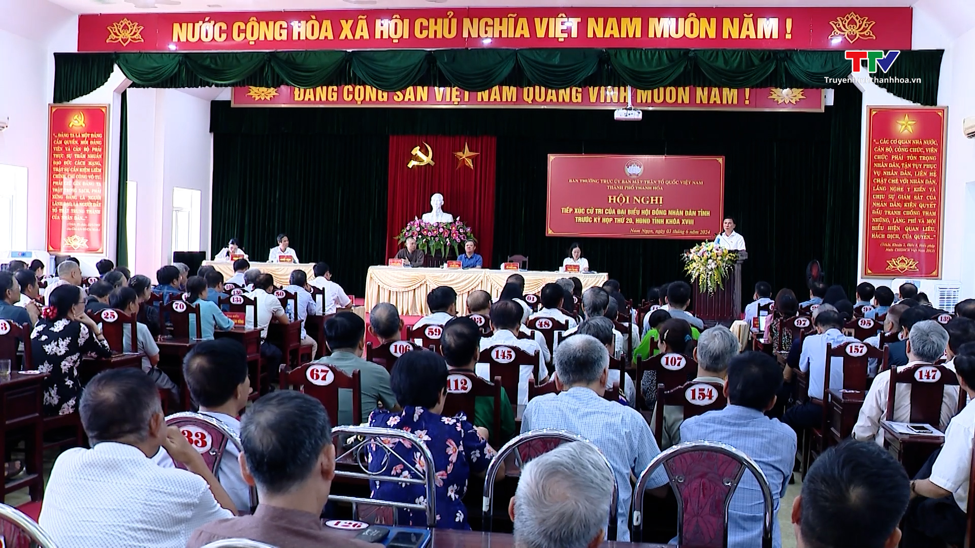 Bí thư Tỉnh ủy và các đại biểu HĐND tỉnh tiếp xúc cử tri thành phố Thanh Hóa- Ảnh 7.
