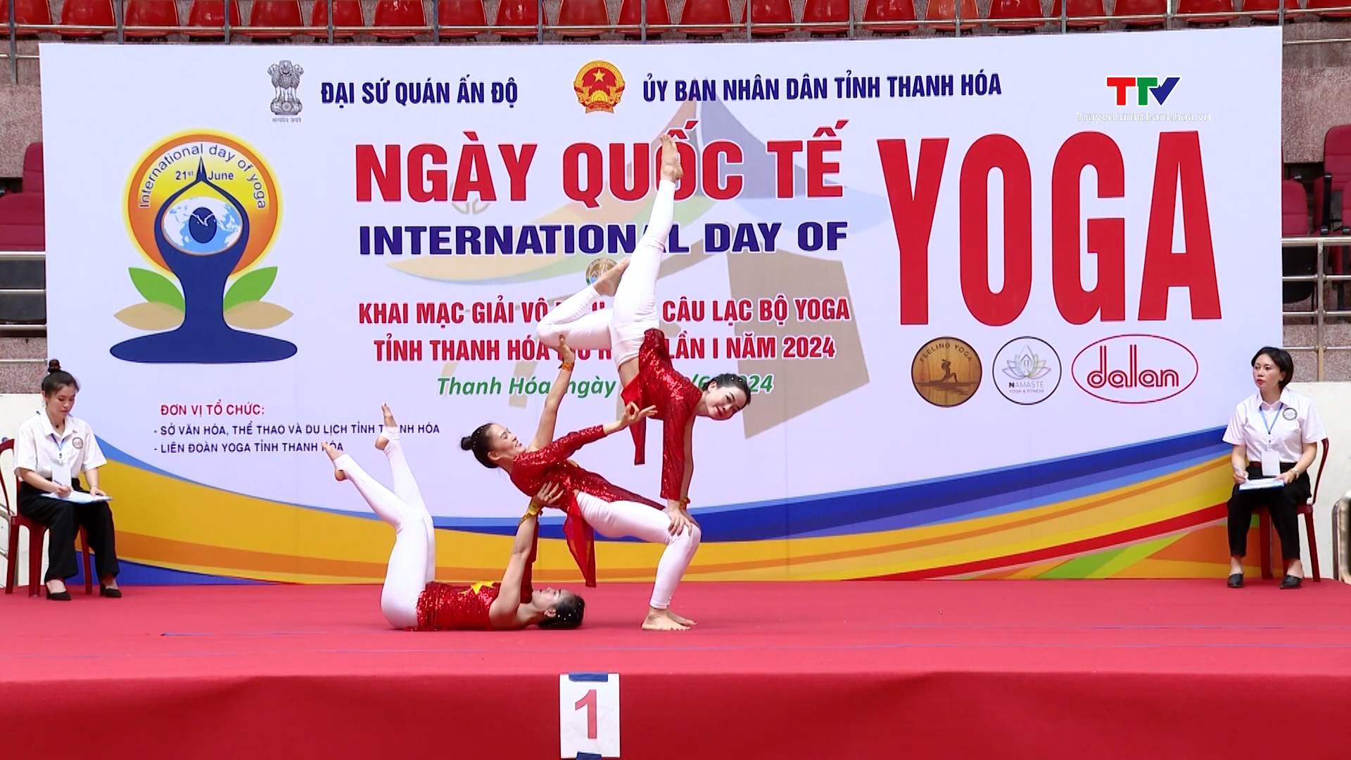 Sôi nổi Ngày Quốc tế Yoga và Giải vô địch các câu lạc bộ Yoga tỉnh Thanh Hóa mở rộng năm 2024- Ảnh 2.