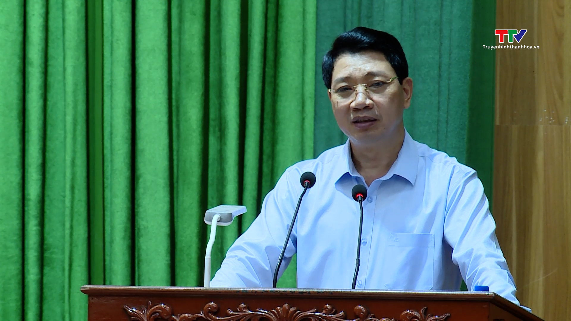 Phó Chủ tịch Uỷ ban Nhân dân tỉnh Lê Đức Giang tiếp xúc cử tri huyện Hậu Lộc- Ảnh 2.