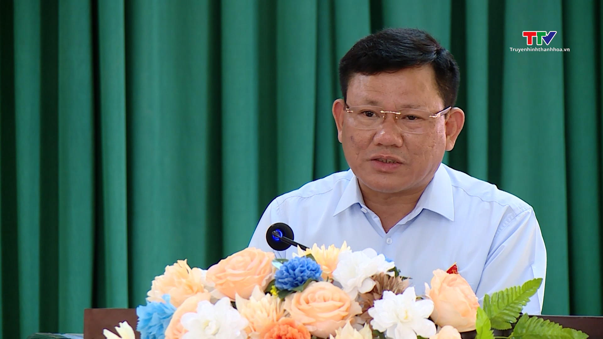 Phó Chủ tịch Thường trực Ủy ban Nhân dân tỉnh Nguyễn Văn Thi tiếp xúc cử tri huyện Hà Trung- Ảnh 3.