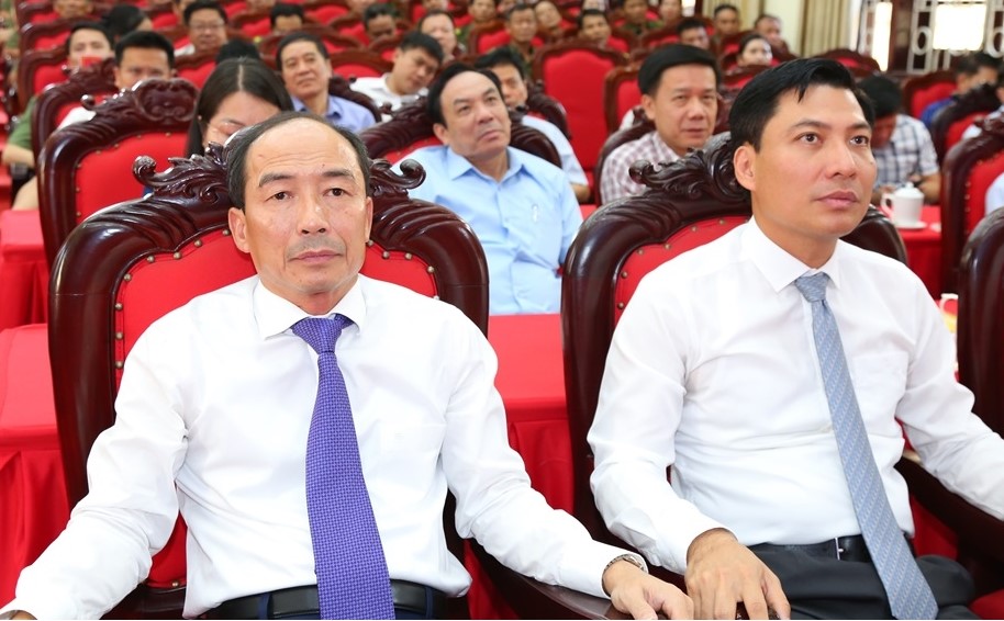 Tỉnh Thanh Hoá ra mắt lực lượng tham gia bảo vệ an ninh trật tự cơ sở- Ảnh 3.