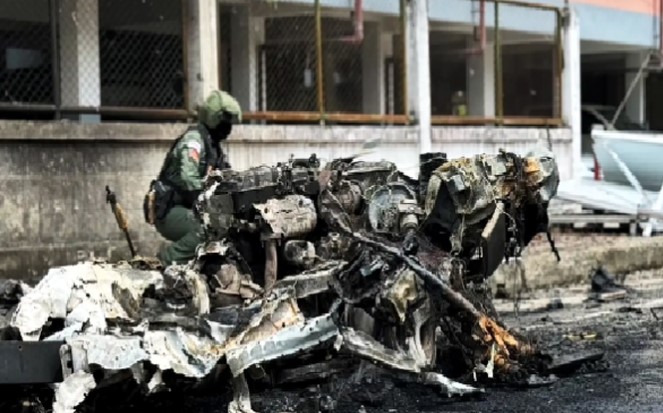 Một người chết, 18 người bị thương trong vụ nổ bom xe ở Yala, miền nam Thái Lan- Ảnh 1.