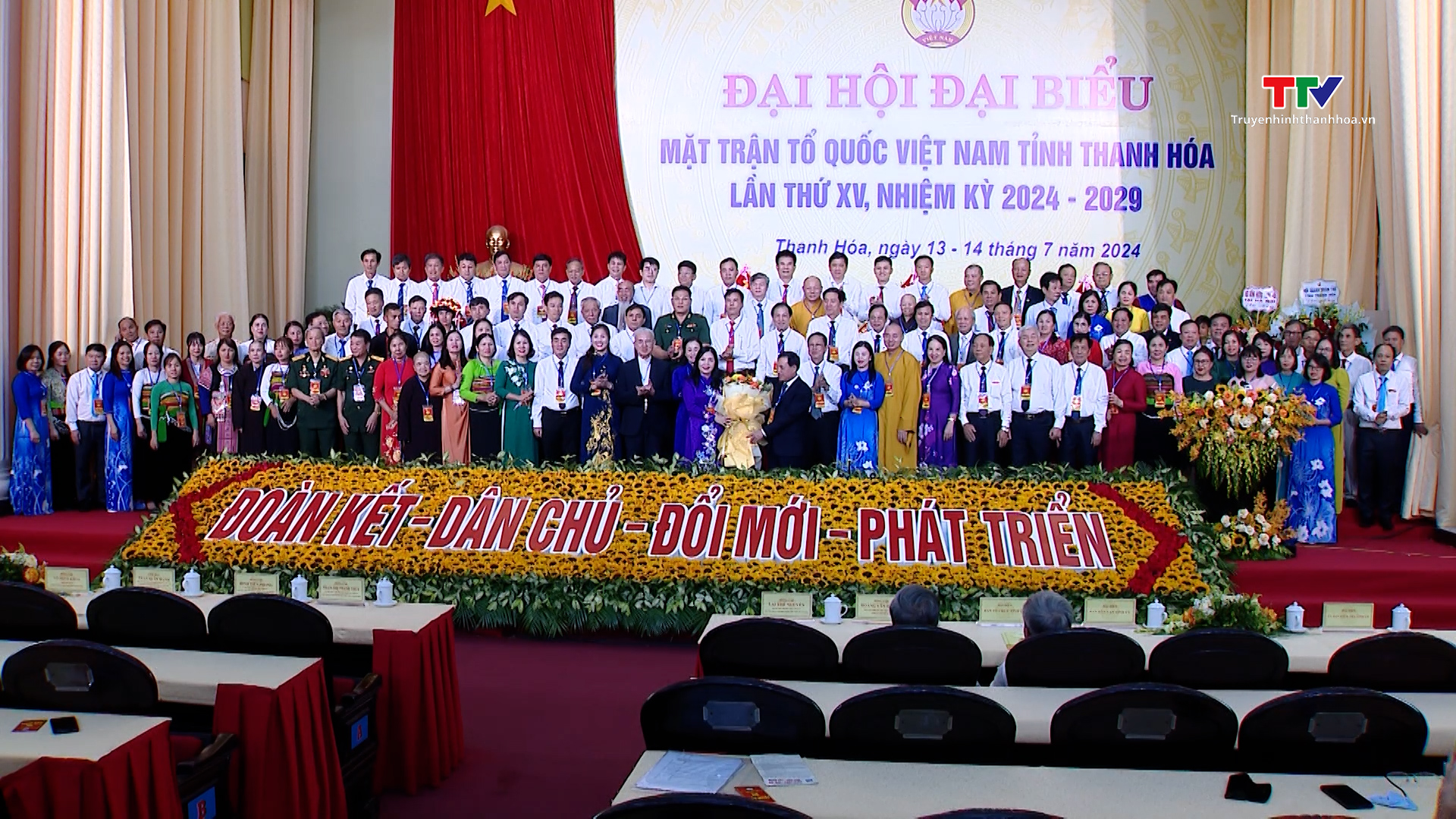 Đại hội đại biểu Mặt trận Tổ quốc Việt Nam tỉnh Thanh Hóa lần thứ XV, nhiệm kỳ 2024 - 2029- Ảnh 8.