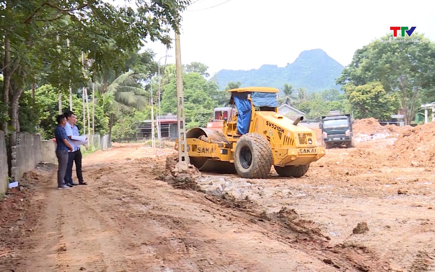 Như Thanh: Nỗ lực đẩy nhanh tiến độ tuyến đường Bến En đi trung tâm thị trấn Bến Sung