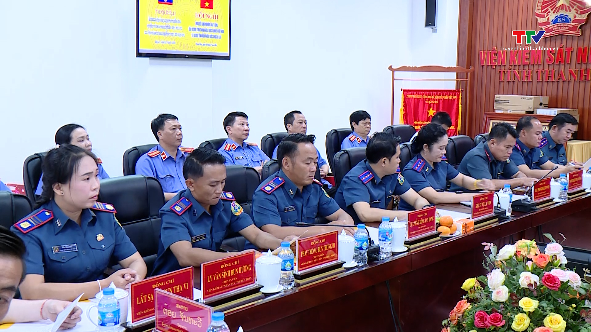 Trao đổi kinh nghiệm hoạt động giữa Viện Kiểm sát Nhân dân tỉnh Thanh Hoá và Viện Kiểm sát Nhân dân tỉnh Hủa Phăn- Ảnh 2.