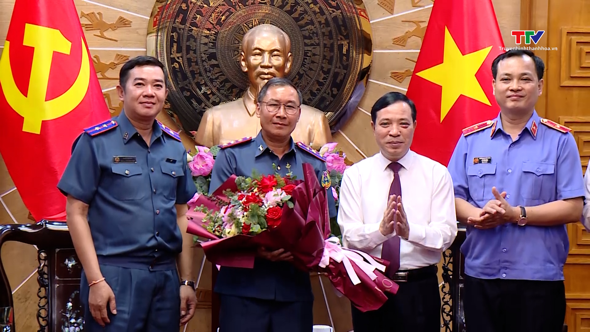 Đoàn công tác của Viện Kiểm sát Nhân dân tỉnh Hủa Phăn, nước Cộng hoà Dân chủ Nhân dân Lào thăm và làm việc tại tỉnh Thanh Hoá- Ảnh 3.