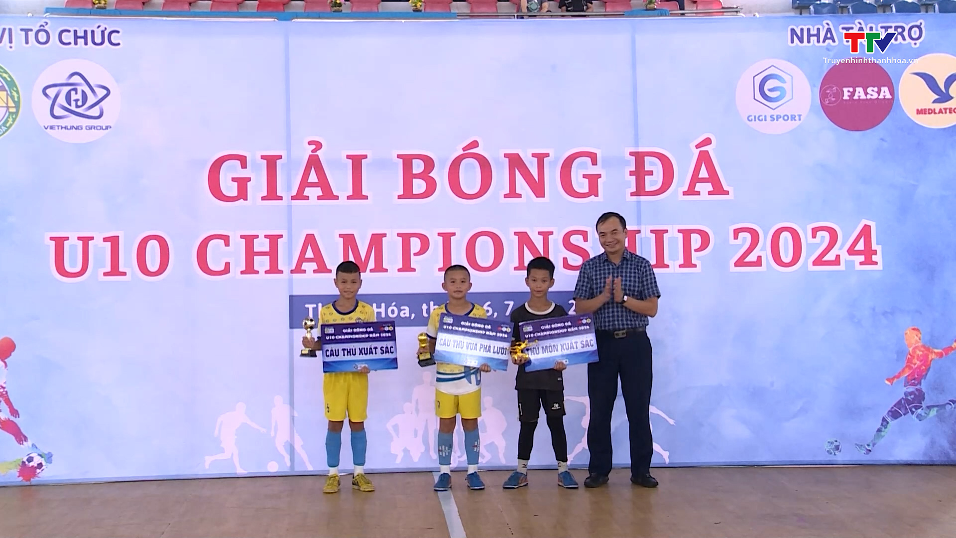 U9 Gia Bảo Hải Dương và U10 Việt Hùng Thanh Hoá vô địch Giải bóng đá U10 Championship năm 2024- Ảnh 2.