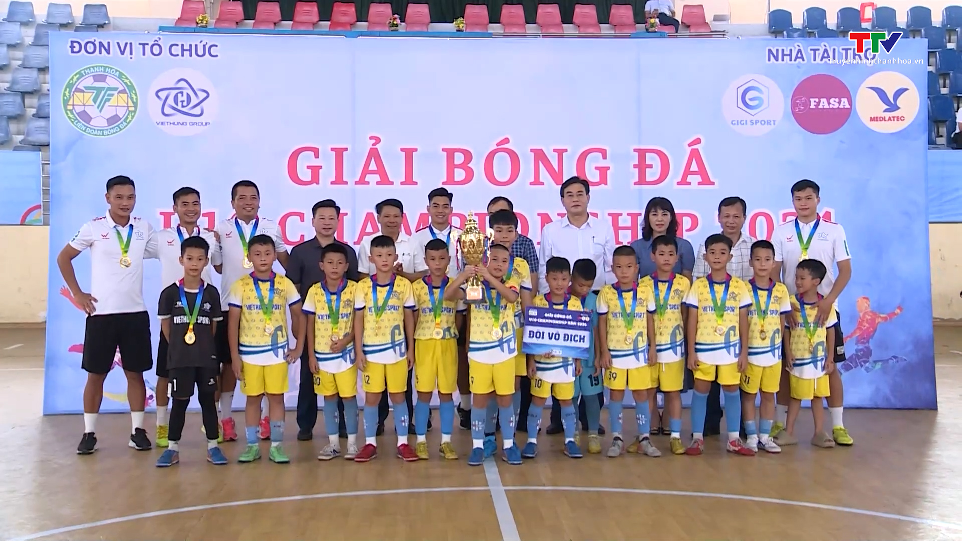 U9 Gia Bảo Hải Dương và U10 Việt Hùng Thanh Hoá vô địch Giải bóng đá U10 Championship năm 2024- Ảnh 3.