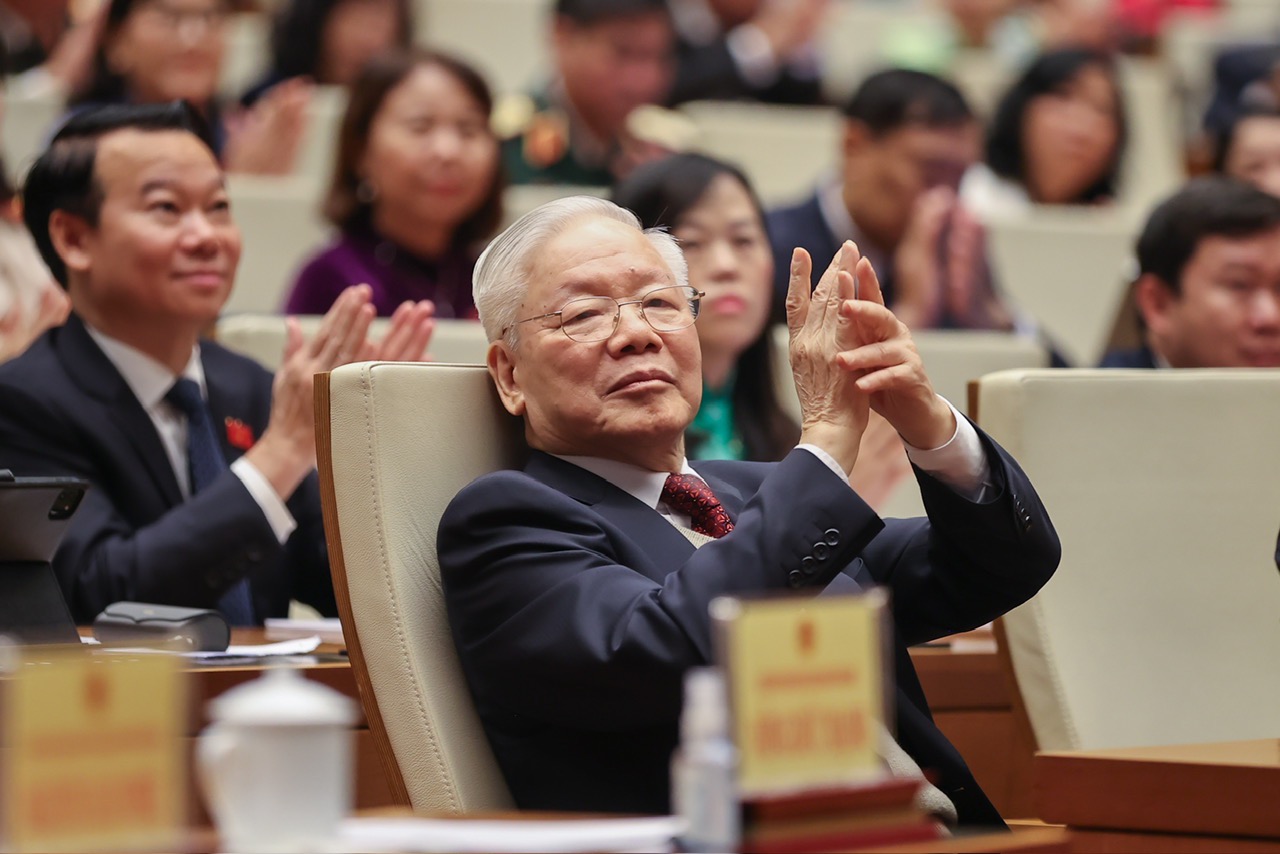 Một số hình ảnh nổi bật của Tổng Bí thư Nguyễn Phú Trọng- Ảnh 9.