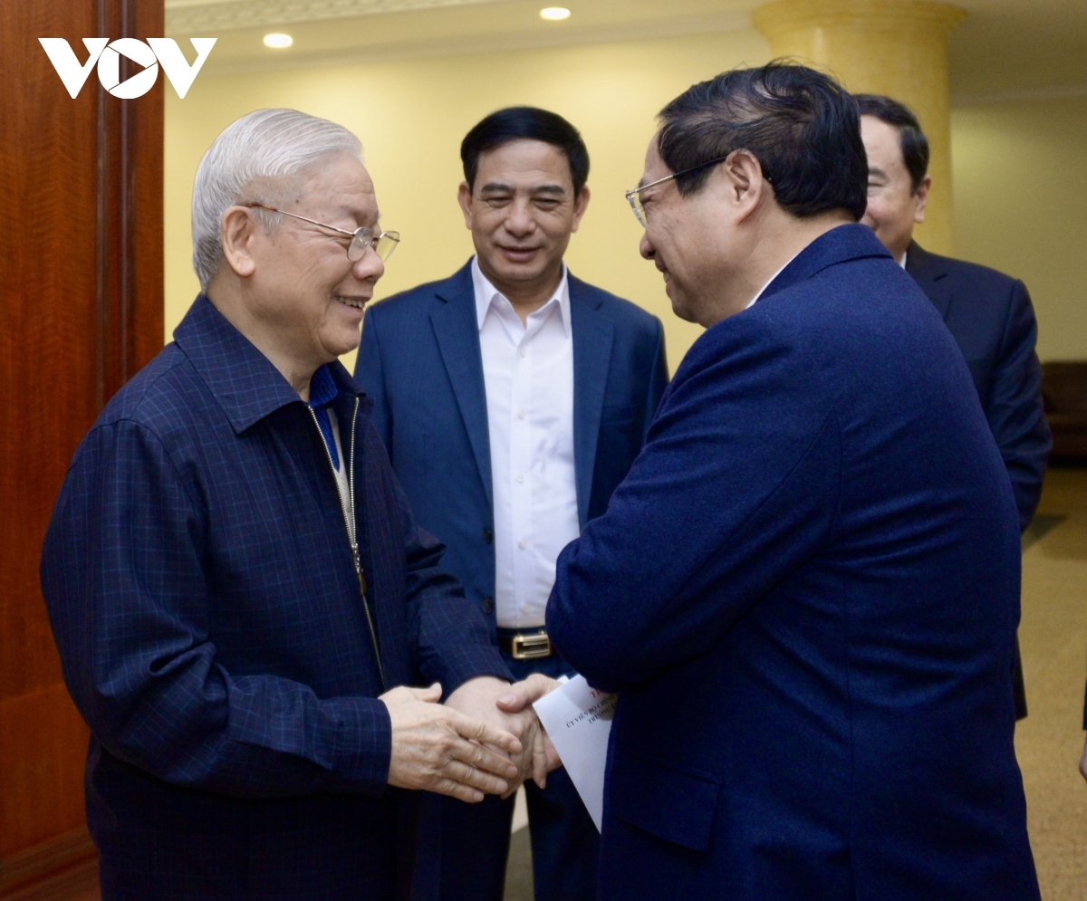 Thủ tướng: "Tổng Bí thư Nguyễn Phú Trọng là một con người có nhân cách lớn"- Ảnh 1.