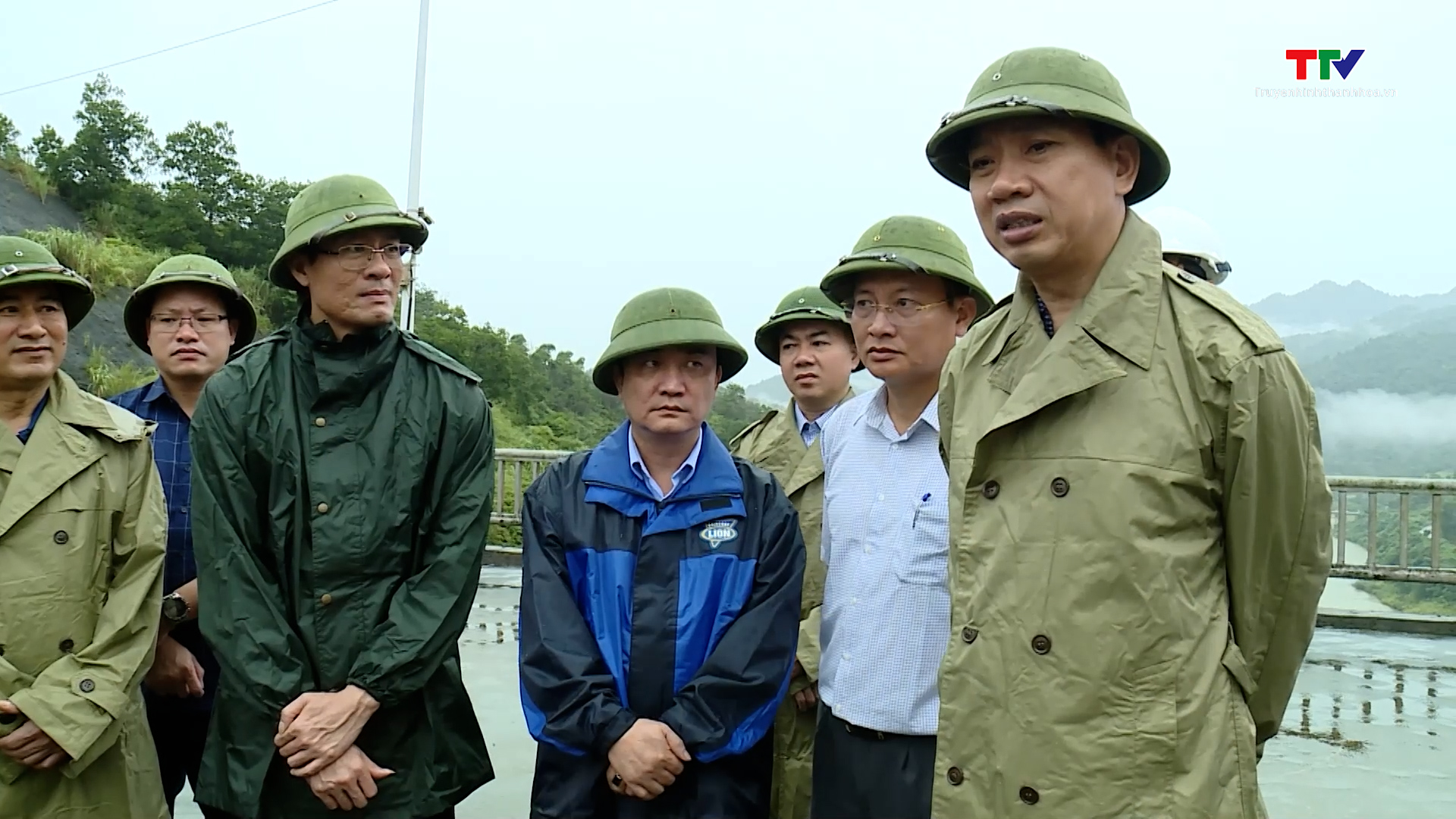 Phó Chủ tịch Ủy ban Nhân dân tỉnh Lê Đức Giang kiểm tra một số công trình trọng điểm phòng, chống thiên tai- Ảnh 2.