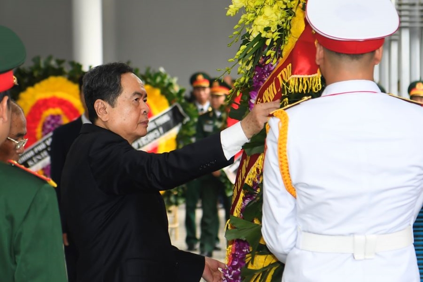 Tổ chức trọng thể Lễ viếng Tổng Bí thư Nguyễn Phú Trọng- Ảnh 51.