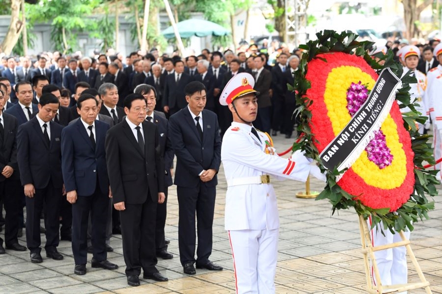 Tổ chức trọng thể Lễ viếng Tổng Bí thư Nguyễn Phú Trọng- Ảnh 113.
