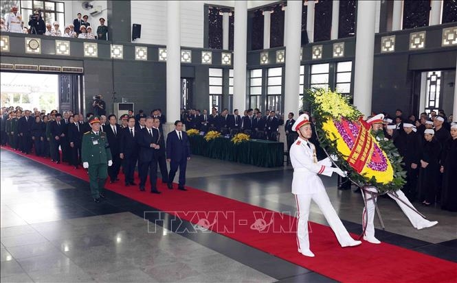 Tổ chức trọng thể Lễ viếng Tổng Bí thư Nguyễn Phú Trọng- Ảnh 35.