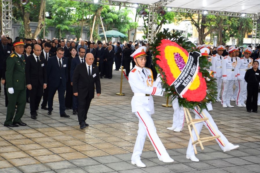 Tổ chức trọng thể Lễ viếng Tổng Bí thư Nguyễn Phú Trọng- Ảnh 85.