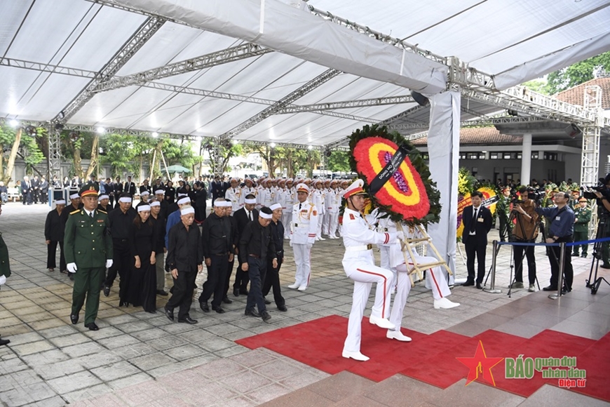 Tổ chức trọng thể Lễ viếng Tổng Bí thư Nguyễn Phú Trọng- Ảnh 17.