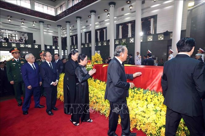 Tổ chức trọng thể Lễ viếng Tổng Bí thư Nguyễn Phú Trọng- Ảnh 39.