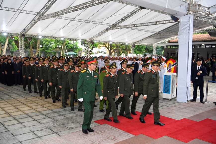 Tổ chức trọng thể Lễ viếng Tổng Bí thư Nguyễn Phú Trọng- Ảnh 94.