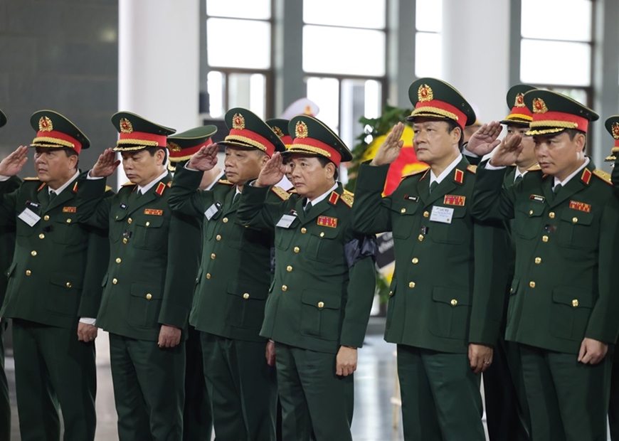 Tổ chức trọng thể Lễ viếng Tổng Bí thư Nguyễn Phú Trọng- Ảnh 134.