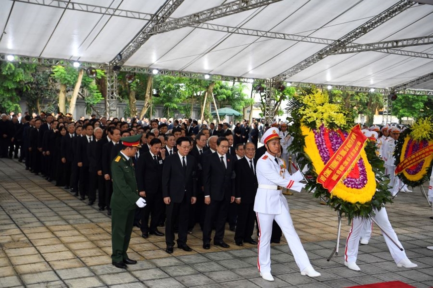 Tổ chức trọng thể Lễ viếng Tổng Bí thư Nguyễn Phú Trọng- Ảnh 53.