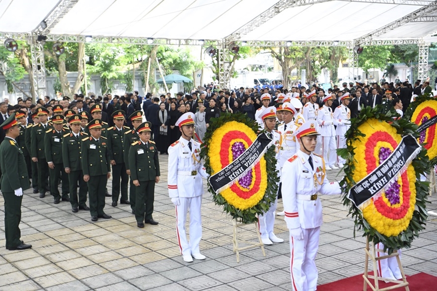 Tổ chức trọng thể Lễ viếng Tổng Bí thư Nguyễn Phú Trọng- Ảnh 133.