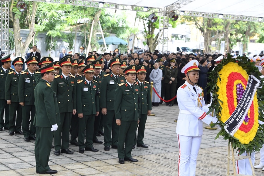 Tổ chức trọng thể Lễ viếng Tổng Bí thư Nguyễn Phú Trọng- Ảnh 139.