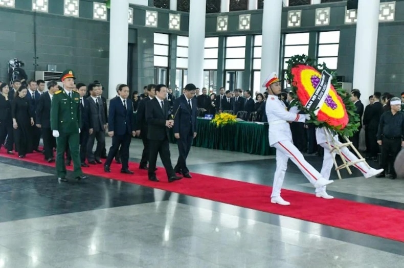 Tổ chức trọng thể Lễ viếng Tổng Bí thư Nguyễn Phú Trọng- Ảnh 114.