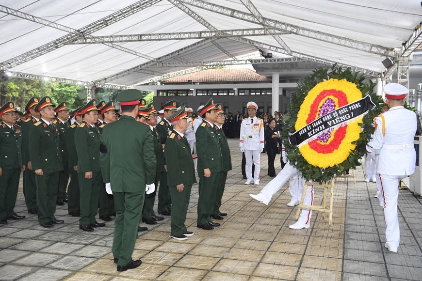 Tổ chức trọng thể Lễ viếng Tổng Bí thư Nguyễn Phú Trọng- Ảnh 79.