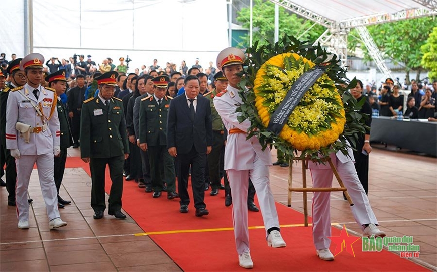 Tổ chức trọng thể Lễ viếng Tổng Bí thư Nguyễn Phú Trọng- Ảnh 97.