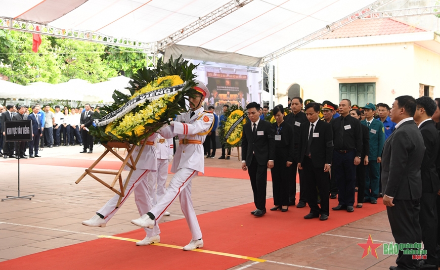 Tổ chức trọng thể Lễ viếng Tổng Bí thư Nguyễn Phú Trọng- Ảnh 126.