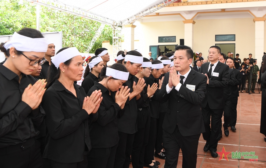 Tổ chức trọng thể Lễ viếng Tổng Bí thư Nguyễn Phú Trọng- Ảnh 124.