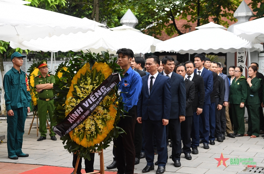 Tổ chức trọng thể Lễ viếng Tổng Bí thư Nguyễn Phú Trọng- Ảnh 127.
