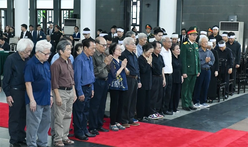 Tổ chức trọng thể Lễ viếng Tổng Bí thư Nguyễn Phú Trọng- Ảnh 105.