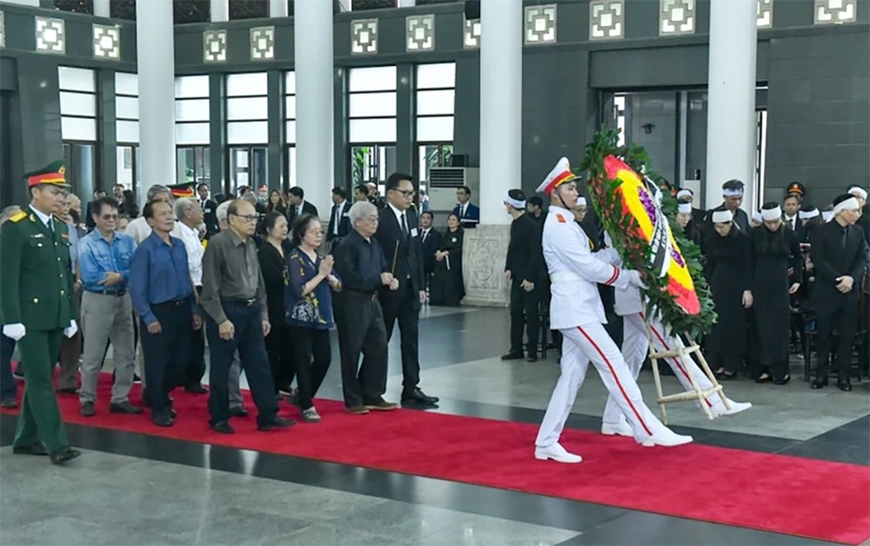 Tổ chức trọng thể Lễ viếng Tổng Bí thư Nguyễn Phú Trọng- Ảnh 104.