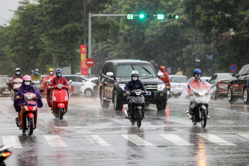 Dự báo thời tiết 25/7: Thanh Hóa có mưa và dông rải rác, cục bộ có nơi mưa to- Ảnh 1.