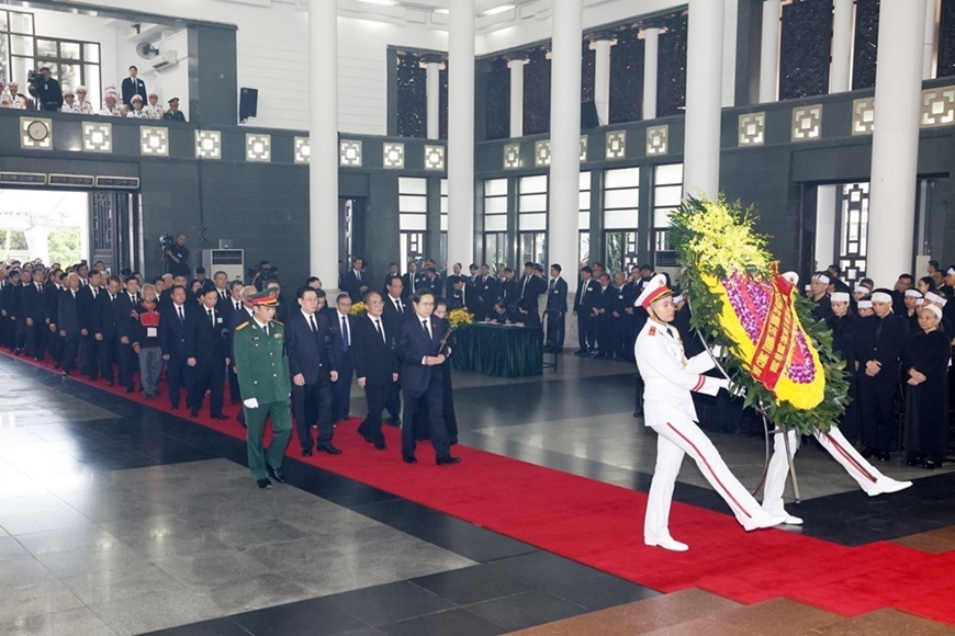 Tổ chức trọng thể Lễ viếng Tổng Bí thư Nguyễn Phú Trọng- Ảnh 54.