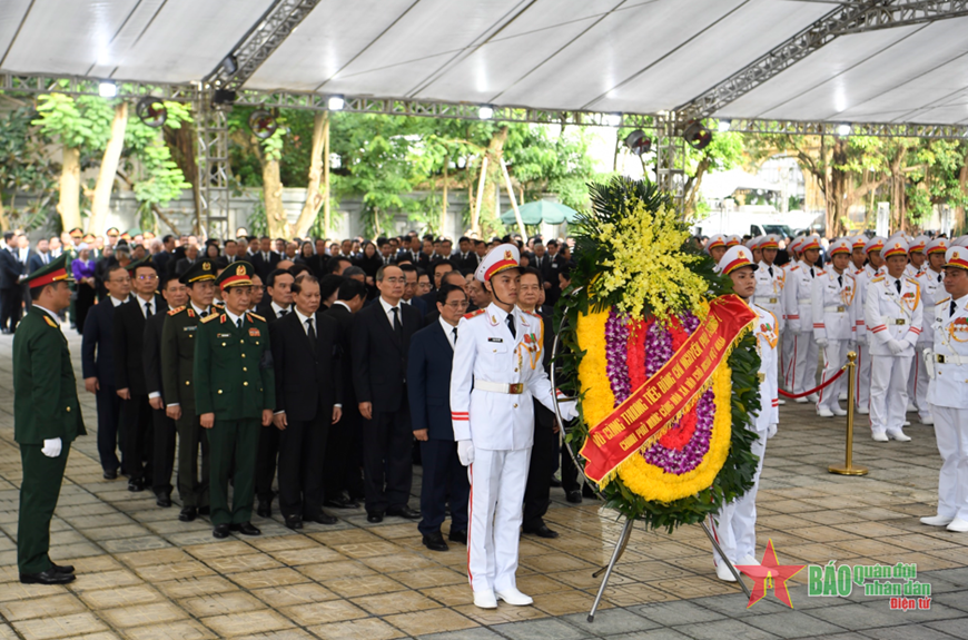 Tổ chức trọng thể Lễ viếng Tổng Bí thư Nguyễn Phú Trọng- Ảnh 47.