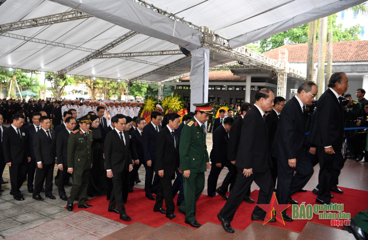 Tổ chức trọng thể Lễ viếng Tổng Bí thư Nguyễn Phú Trọng- Ảnh 48.