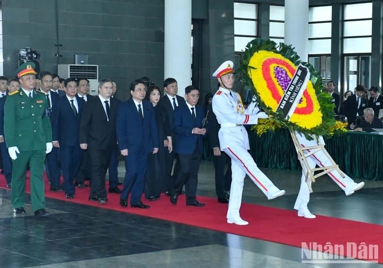 Tổ chức trọng thể Lễ viếng Tổng Bí thư Nguyễn Phú Trọng- Ảnh 109.