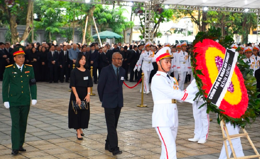 Tổ chức trọng thể Lễ viếng Tổng Bí thư Nguyễn Phú Trọng- Ảnh 88.