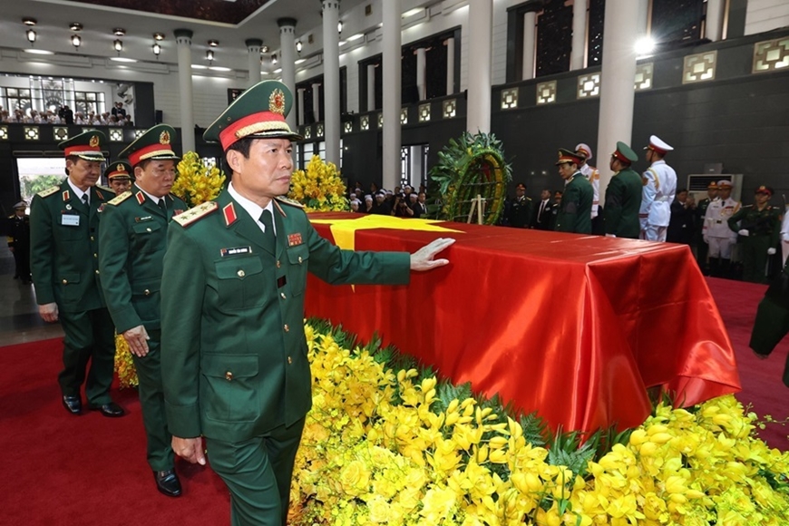Tổ chức trọng thể Lễ viếng Tổng Bí thư Nguyễn Phú Trọng- Ảnh 84.