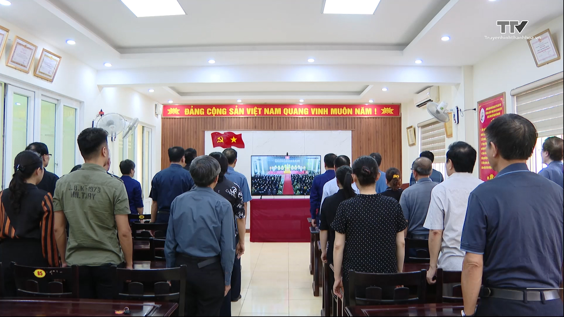 Nhân dân tỉnh Thanh Hoá vô cùng thương tiếc Tổng Bí thư Nguyễn Phú Trọng- Ảnh 1.