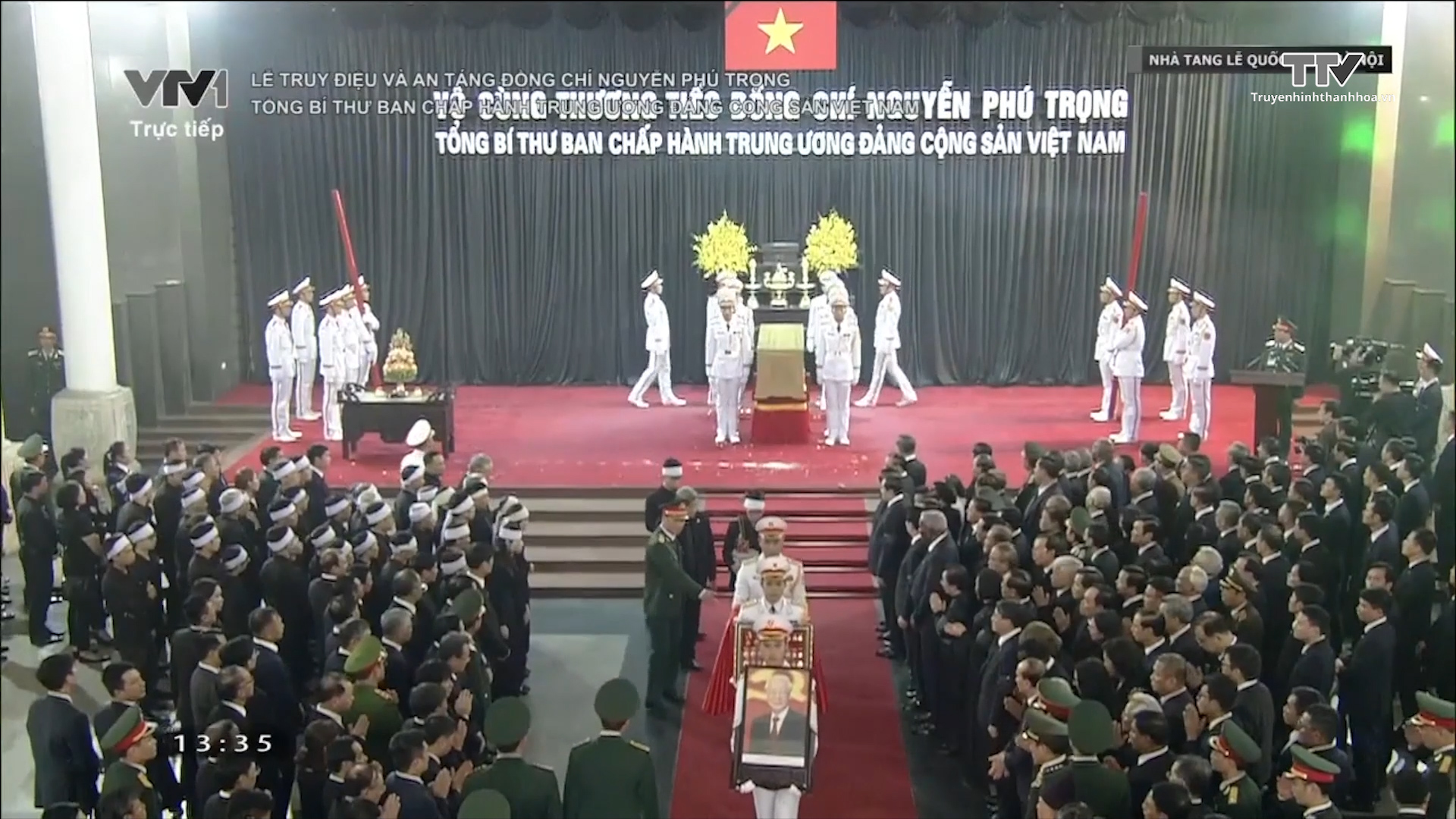 Lễ truy điệu và an táng Tổng Bí thư Nguyễn Phú Trọng- Ảnh 5.