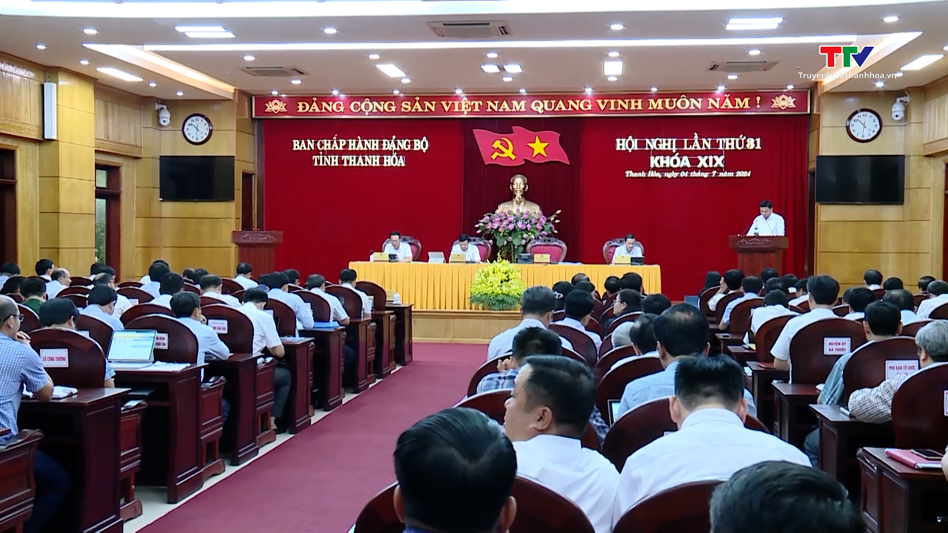 Hội nghị lần thứ 31 Ban Chấp hành Đảng bộ tỉnh Thanh Hoá- Ảnh 8.