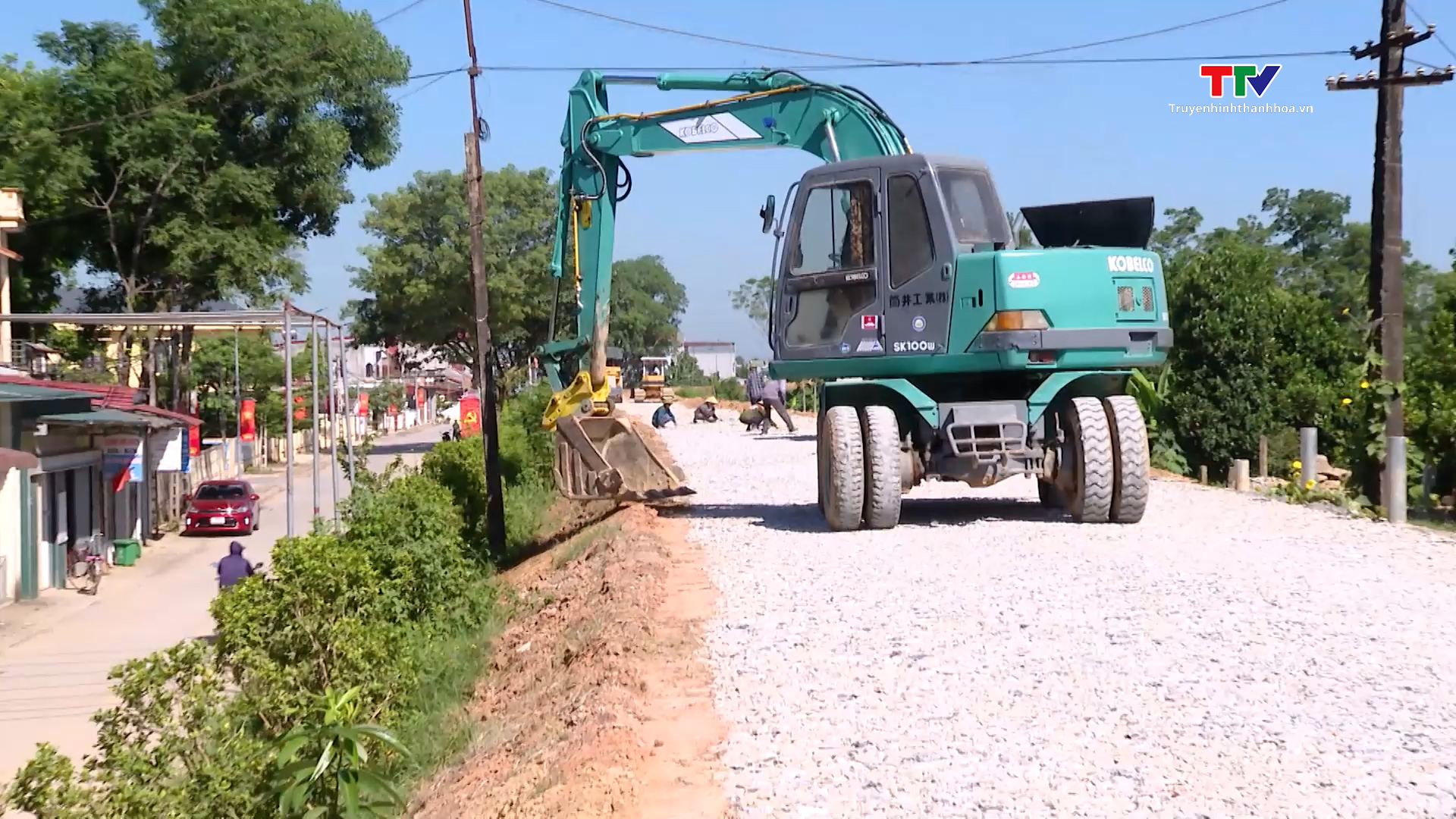 Thiệu Hóa đẩy nhanh tiến độ thi công các công trình phòng chống thiên tai- Ảnh 2.